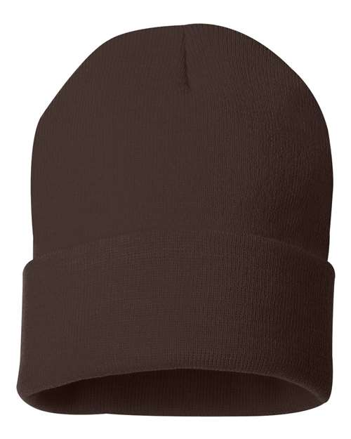 Sportsman SP12 12" Solid Cuffed Beanie