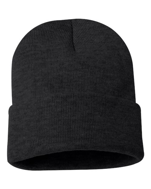 Sportsman SP12 12" Solid Cuffed Beanie