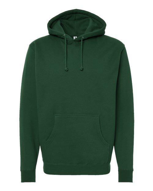 Independent Trading Co. IND4000 Midweight Hooded Sweatshirt - Unisex Pullover Hoodie 80/20 Cotton Blend