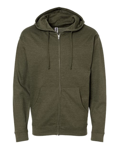 Independent Trading Co. SS4500z Midweight Hooded Sweatshirt - Unisex Cotton Hoodie
