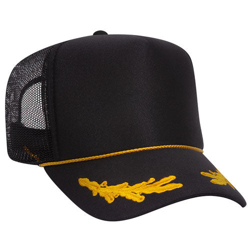 Otto Cap 39-165 5-Panel High Crown Mesh Back Trucker Hat