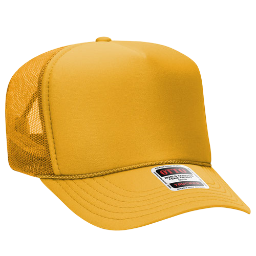 Otto Cap 39-165 5-Panel High Crown Mesh Back Trucker Hat