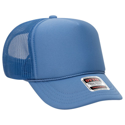 Otto Cap 39-165 5-Panel High Crown Mesh Back Trucker Hat