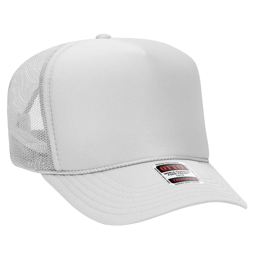 Otto Cap 39-165 5-Panel High Crown Mesh Back Trucker Hat