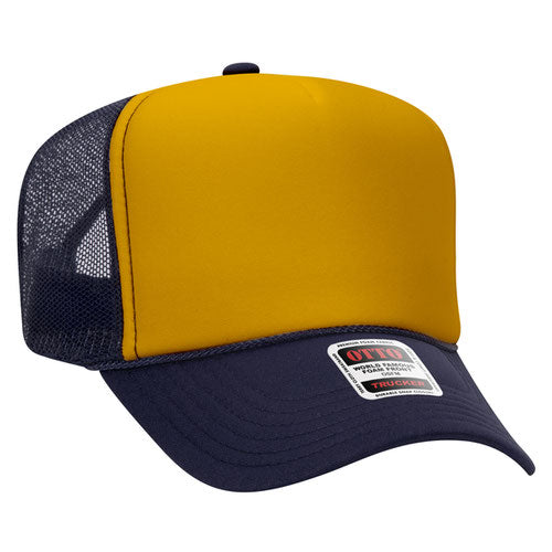 Otto Cap 39-165 5-Panel High Crown Mesh Back Trucker Hat