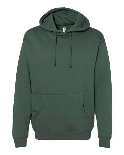 Independent Trading Co. IND4000 Midweight Hooded Sweatshirt - Unisex Cotton Polyester Hoodie