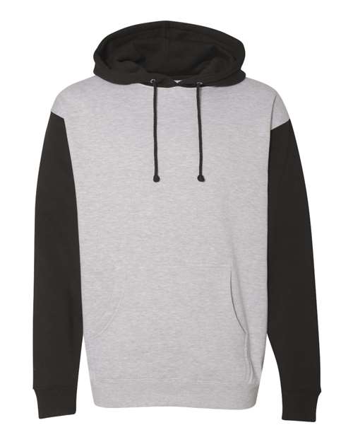 Independent Trading Co. IND4000 Midweight Hooded Sweatshirt - Unisex Pullover Hoodie 80/20 Cotton Blend