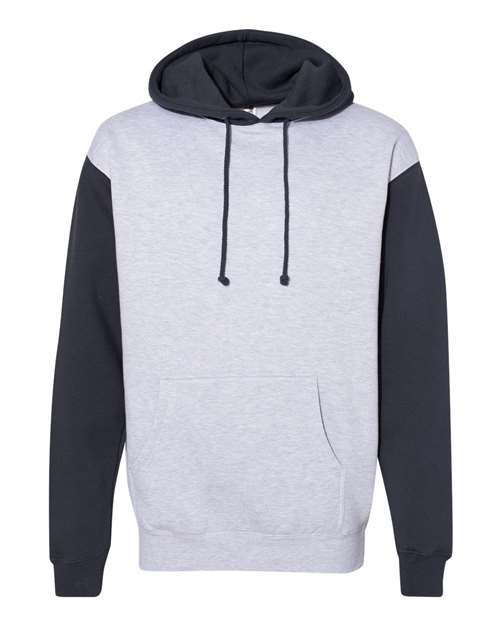 Independent Trading Co. IND4000 Midweight Hooded Sweatshirt - Unisex Pullover Hoodie 80/20 Cotton Blend