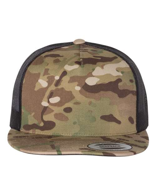 Five-Panel Classic Trucker Cap - 6006