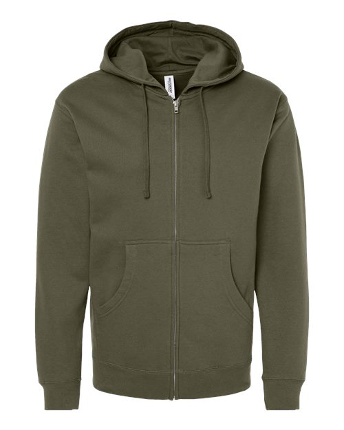 Independent Trading Co. SS4500z Midweight Hooded Sweatshirt - Unisex Cotton Hoodie